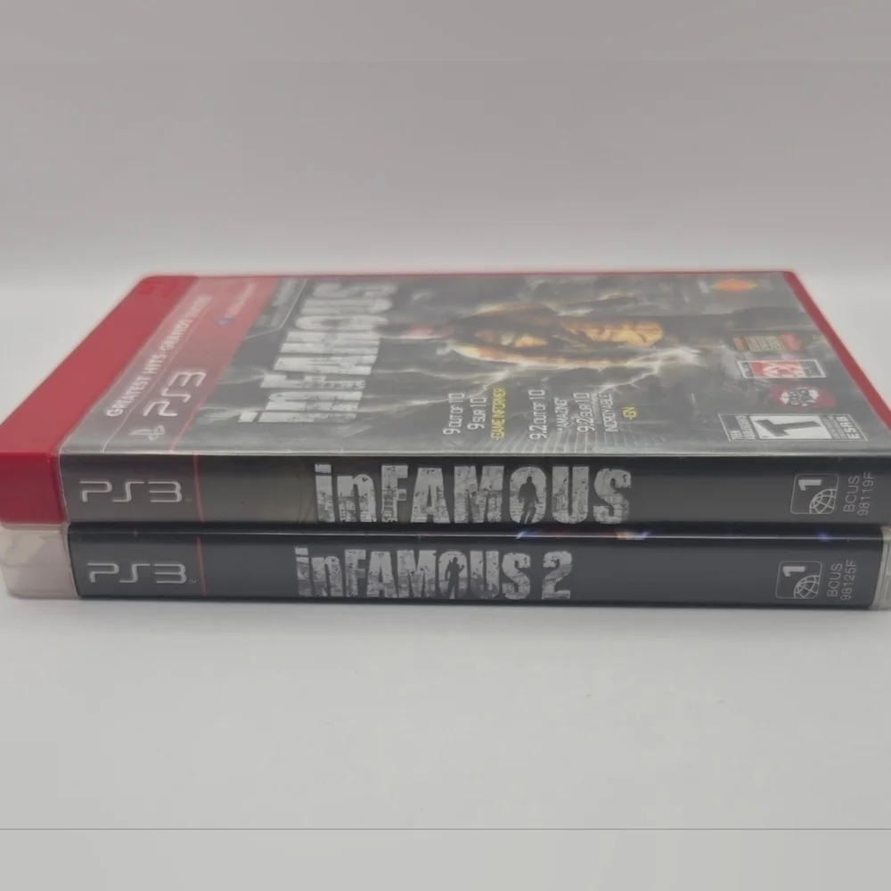 inFAMOUS 1 & inFAMOUS 2 PS3 Game Bundle Tested Complete - Picture 3 of 16